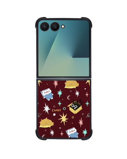 Android Flip / Fold Leather Grip - Nightover