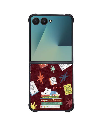 Android Flip / Fold Leather Grip - Let Me Sleep