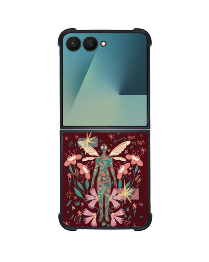 Android Flip / Fold Leather Grip - Growing Day by Day