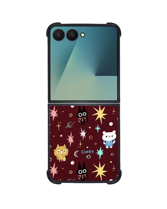 Android Flip / Fold Leather Grip - Backpack Traveler