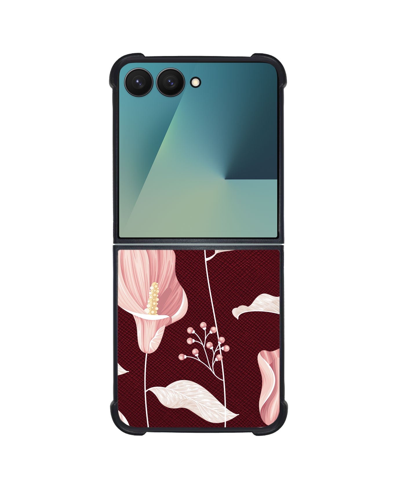 Android Flip / Fold Leather Grip - Ester Lily
