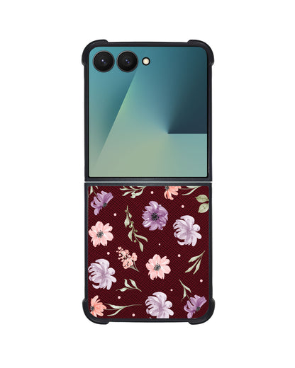Android Flip / Fold Leather Grip - Botanical Garden 3.0