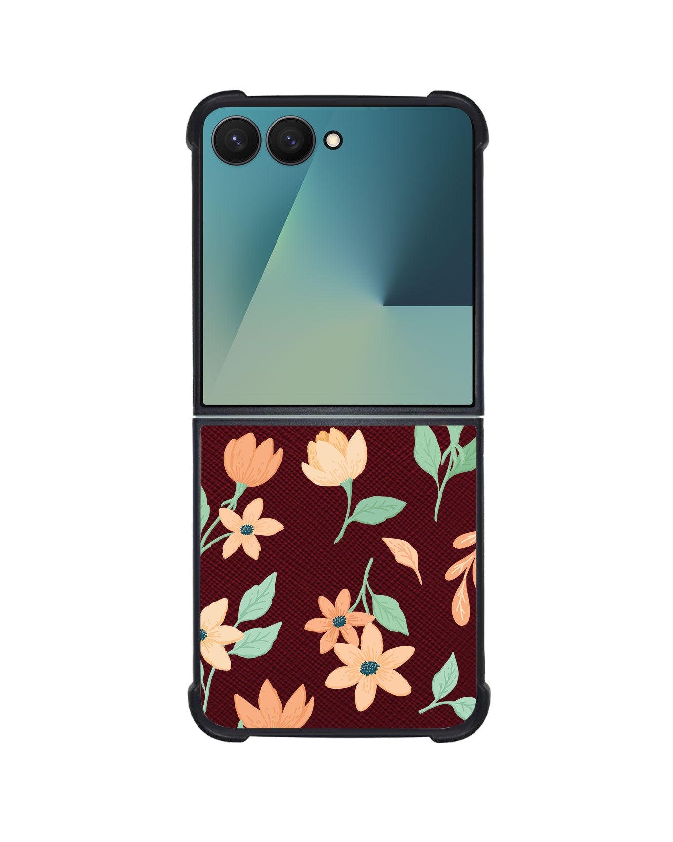 Android Flip / Fold Leather Grip - Birth Flower