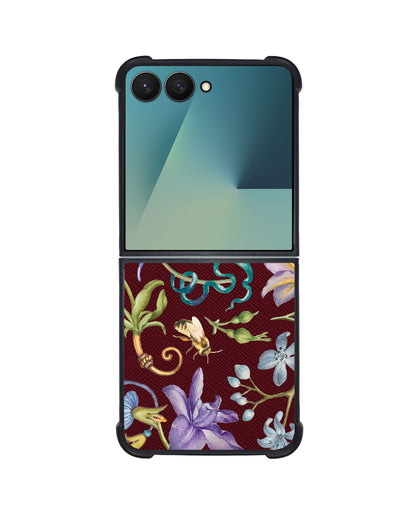 Android Flip / Fold Leather Grip - Violetta