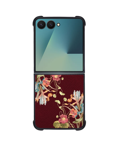 Android Flip / Fold Leather Grip - Caroline