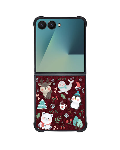 Android Flip / Fold Leather Grip - Winter