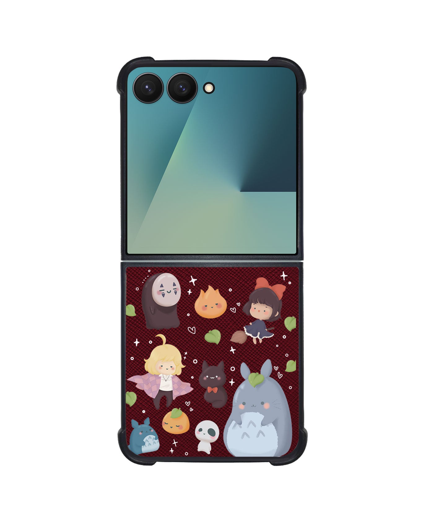 Android Flip / Fold Leather Grip - Ghibli