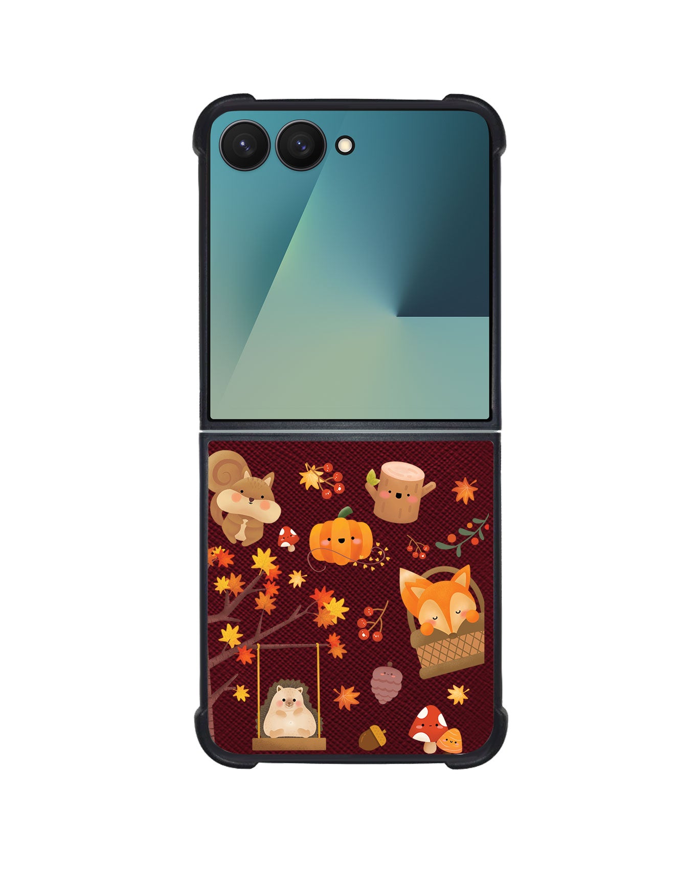 Android Flip / Fold Leather Grip - Autumn