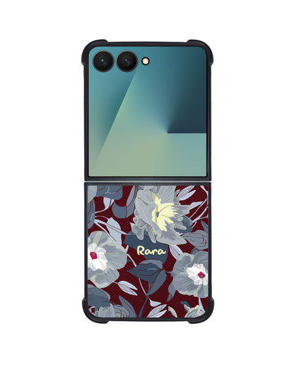 Android Flip / Fold Leather Grip - September Morning Glory