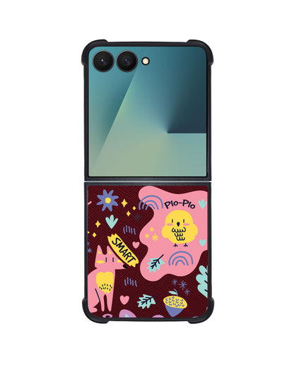 Android Flip / Fold Leather Grip - Pio n Friends