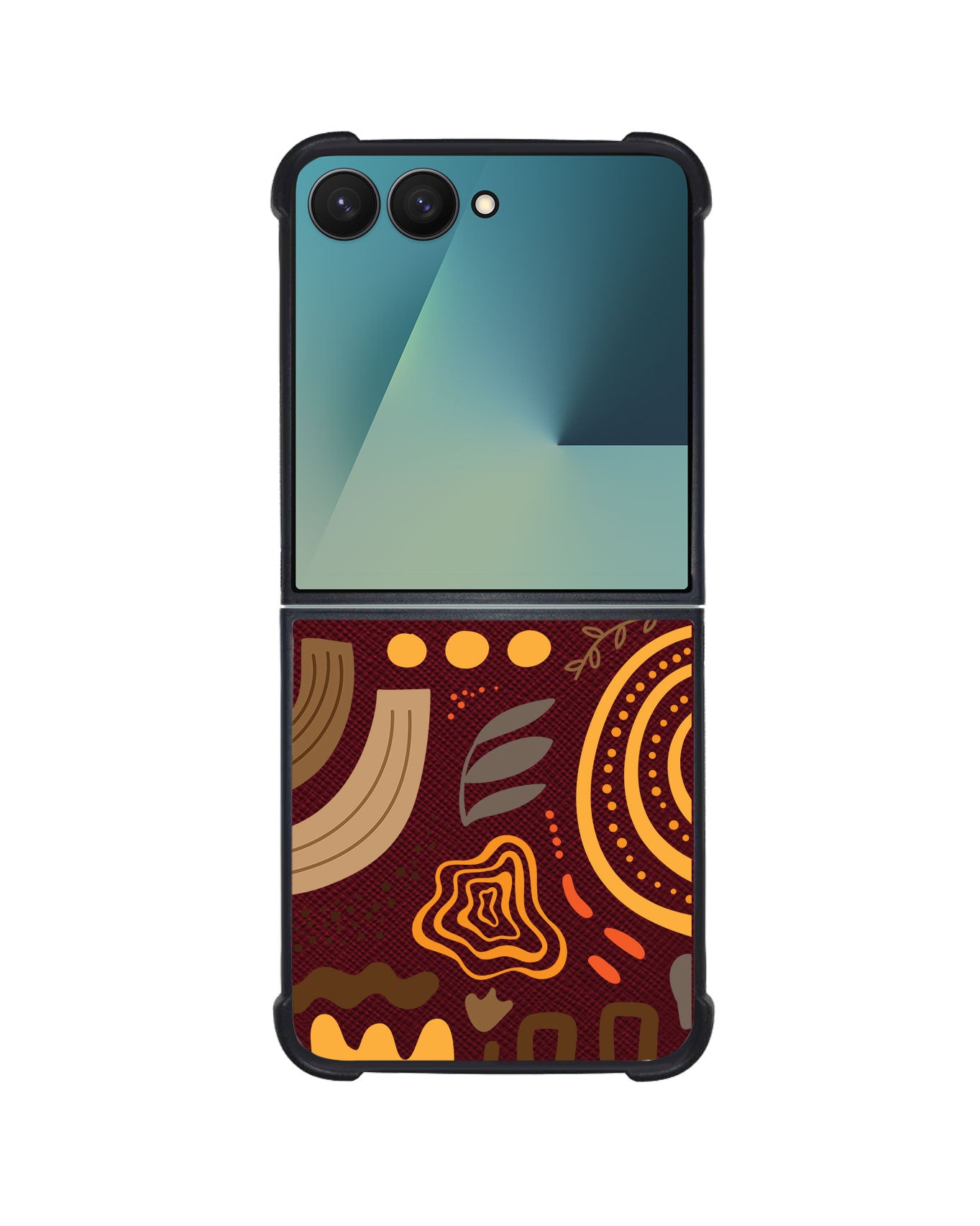 Android Flip / Fold Leather Grip - Hello Autumn