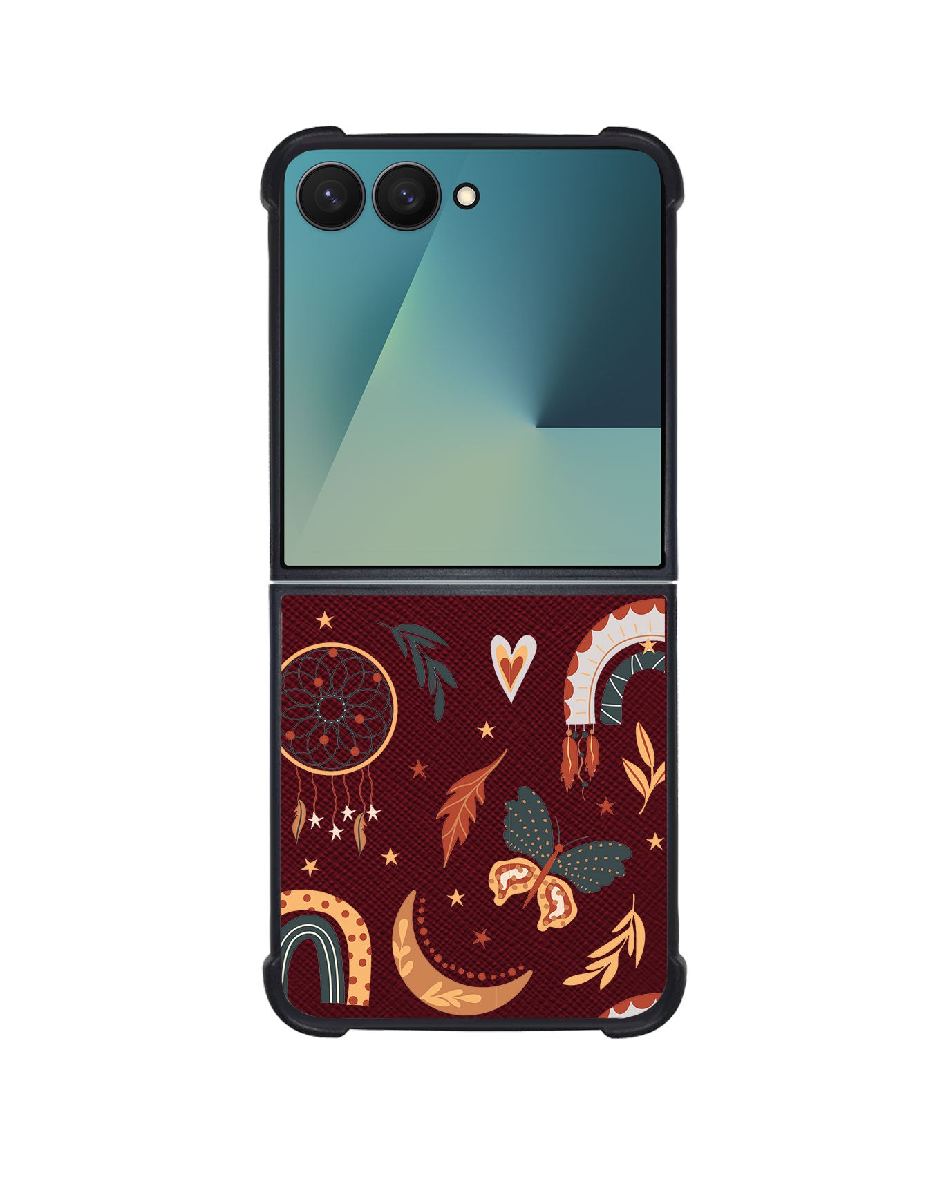 Android Flip / Fold Leather Grip - Boho 3.0