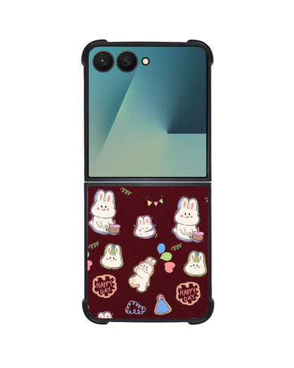 Android Flip / Fold Leather Grip - Fun Party