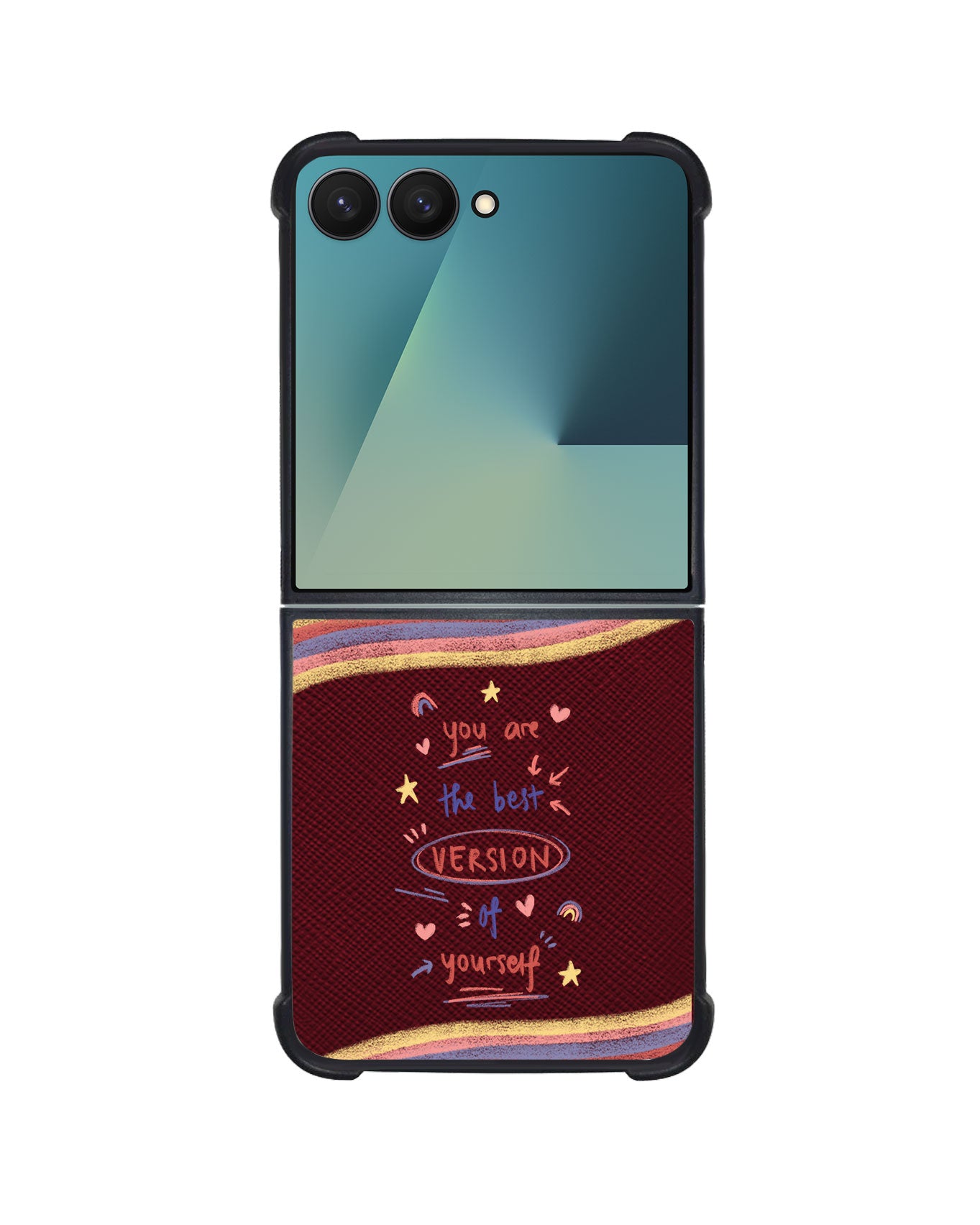 Android Flip / Fold Leather Grip - Love Yourself