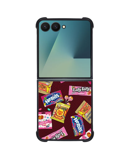 Android Flip / Fold Leather Grip - Sweets and Gummies