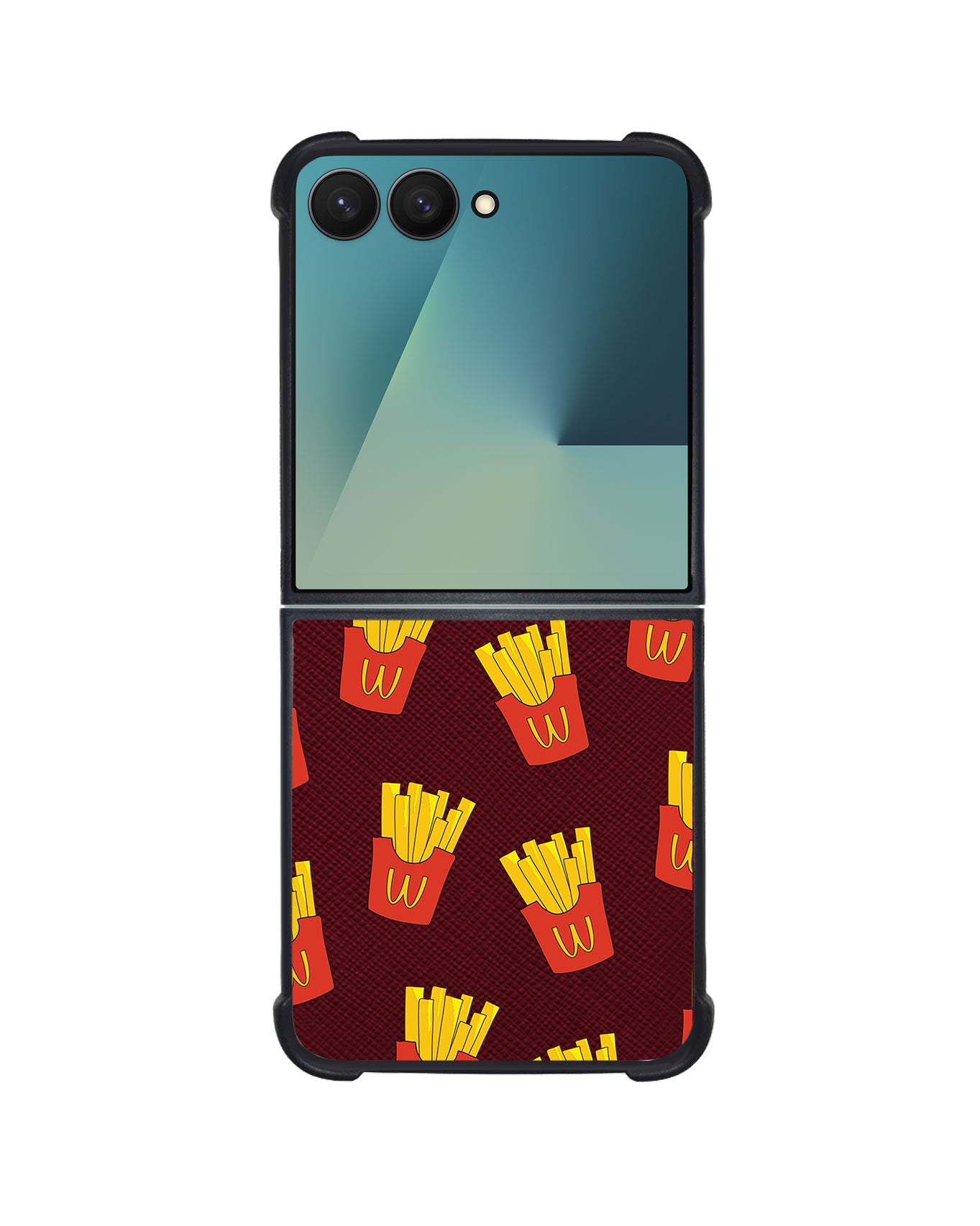 Android Flip / Fold Leather Grip - Fries 1.0