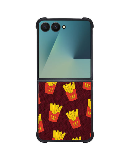 Android Flip / Fold Leather Grip - Fries 1.0