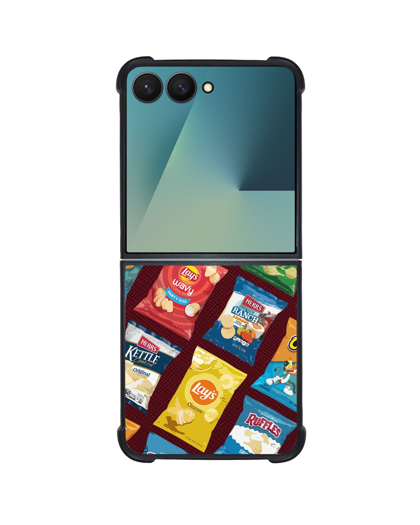 Android Flip / Fold Leather Grip - Crisps