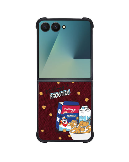 Android Flip / Fold Leather Grip - Cornflakess