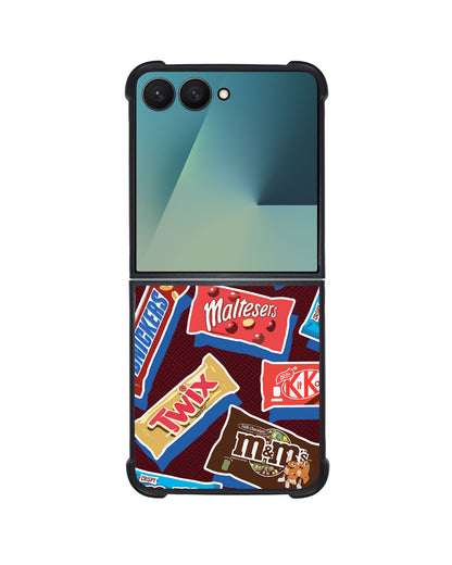 Android Flip / Fold Leather Grip - Choco Sweet