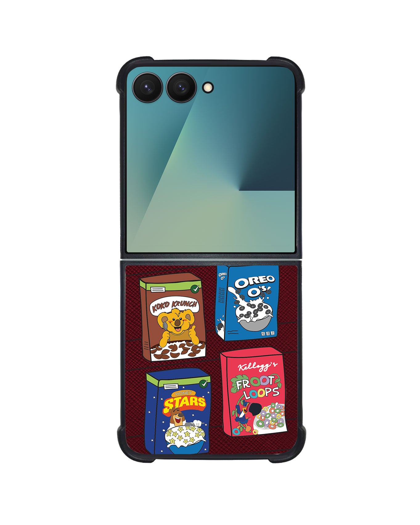 Android Flip / Fold Leather Grip - Cereal Boxes 1.0