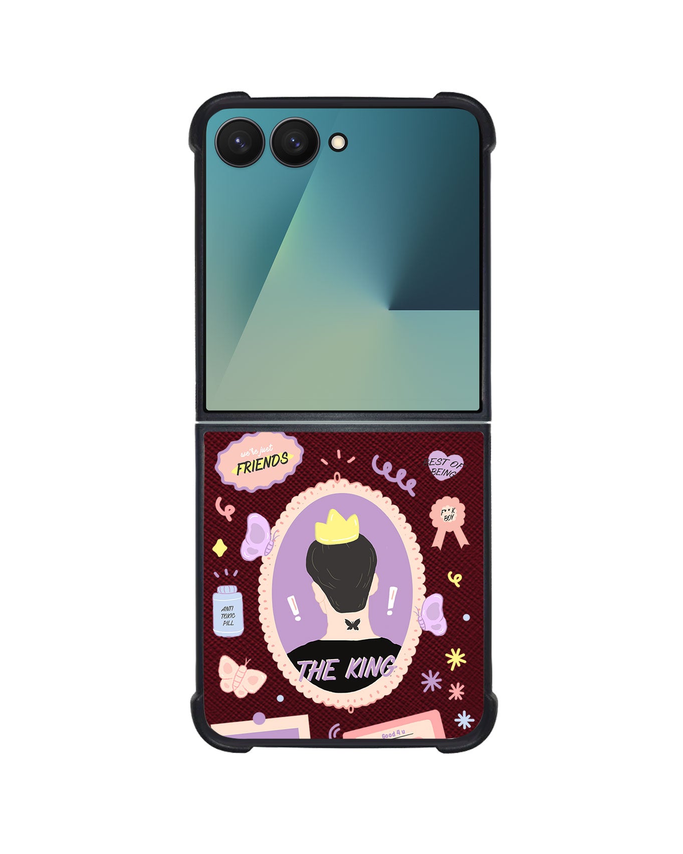 Android Flip / Fold Leather Grip - Nabi