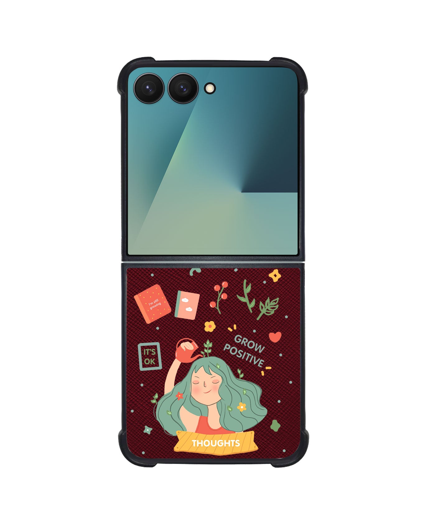 Android Flip / Fold Leather Grip - Grow