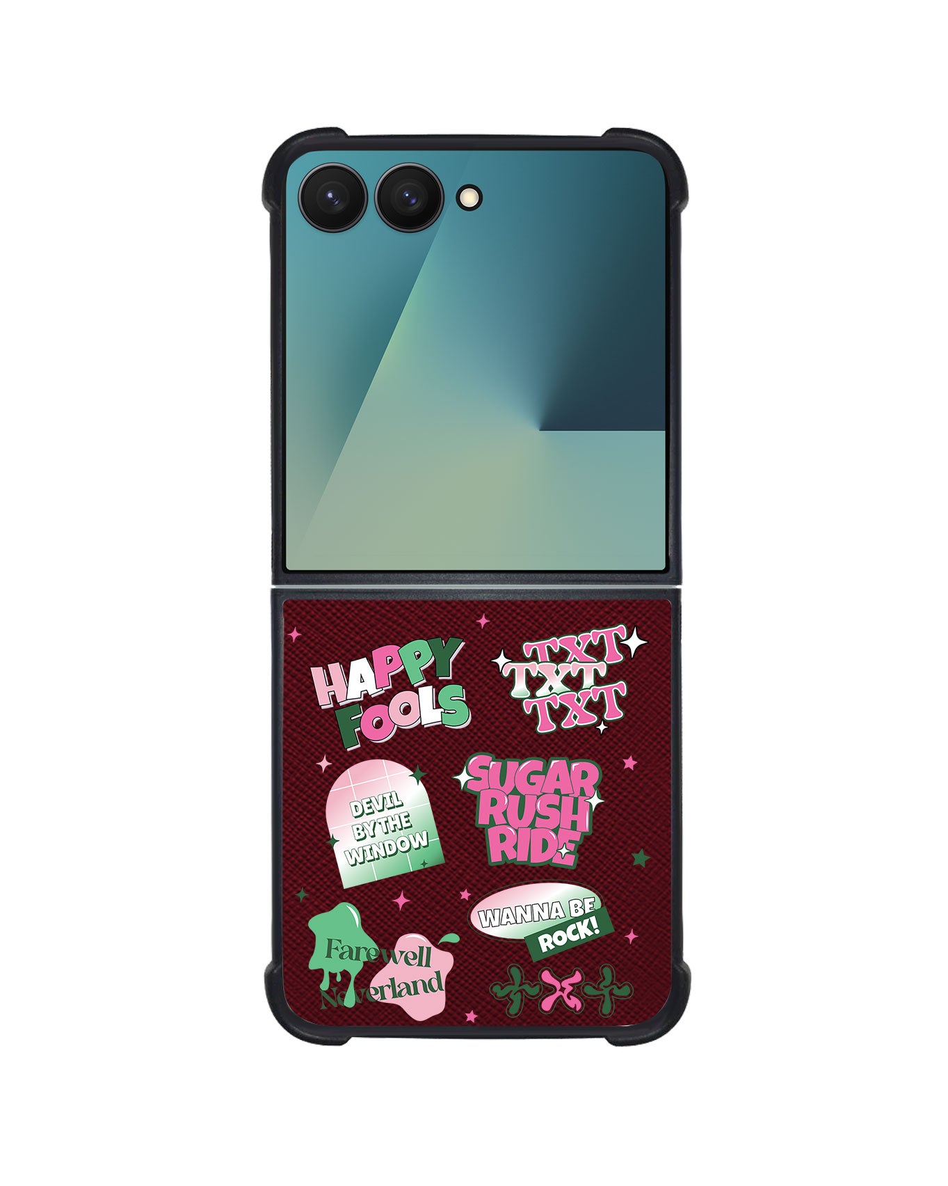 Android Flip / Fold Leather Grip - TXT Temtation