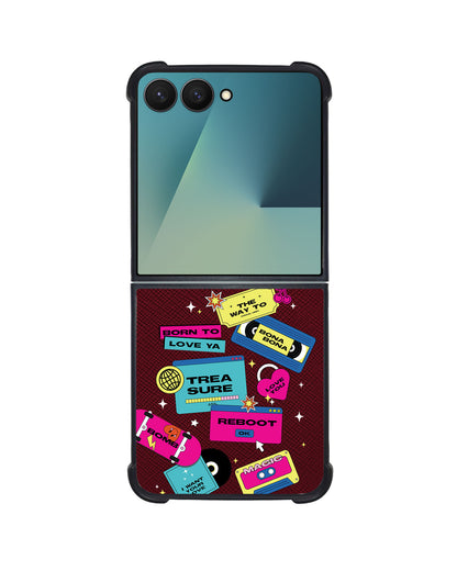 Android Flip / Fold Leather Grip - Treasure Reboot