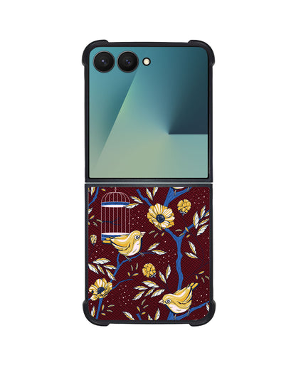 Android Flip / Fold Leather Grip - Lovebird 16.0