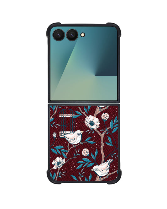 Android Flip / Fold Leather Grip - Lovebird 3.0