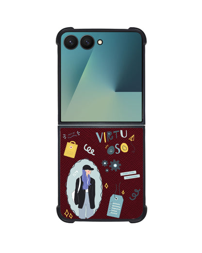 Android Flip / Fold Leather Grip - ISTP