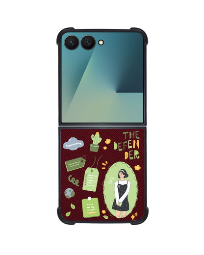 Android Flip / Fold Leather Grip - ISFJ