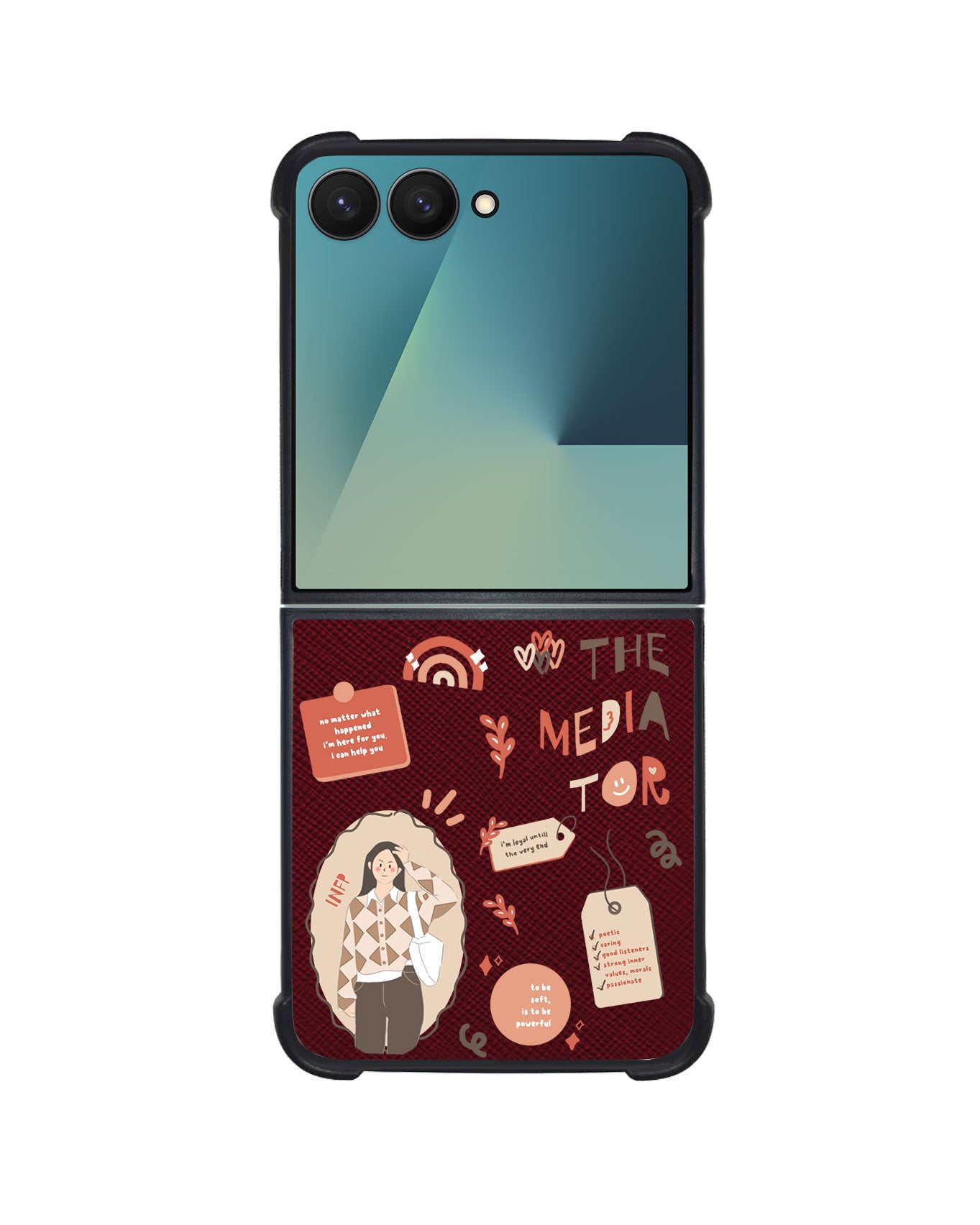 Android Flip / Fold Leather Grip - INFP