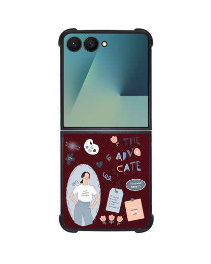 Android Flip / Fold Leather Grip - INFJ