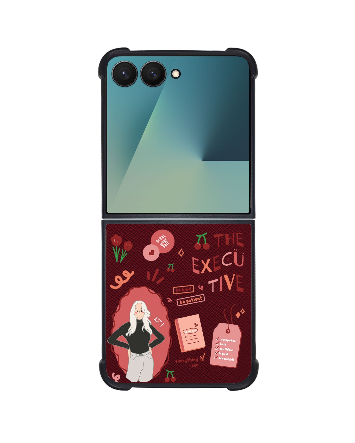 Android Flip / Fold Leather Grip - ESTJ