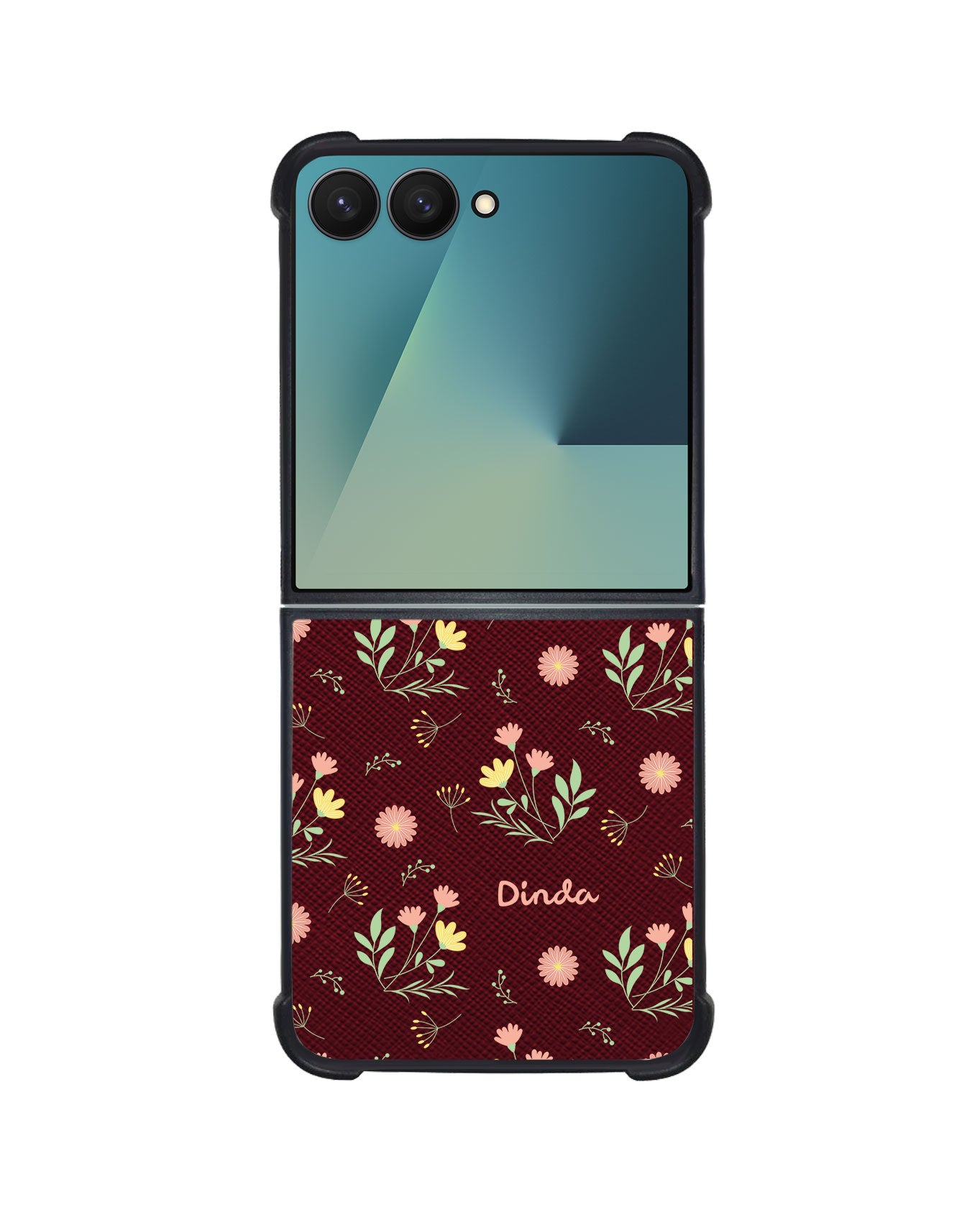 Android Flip / Fold Leather Grip - Dandelion