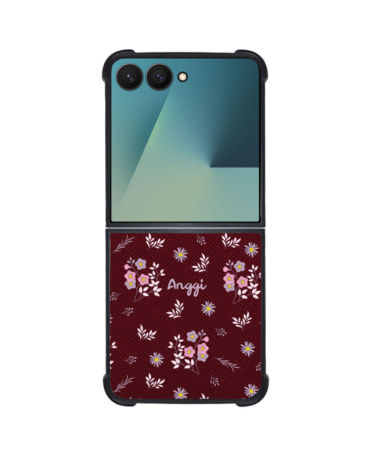 Android Flip / Fold Leather Grip - Cherry Blossom