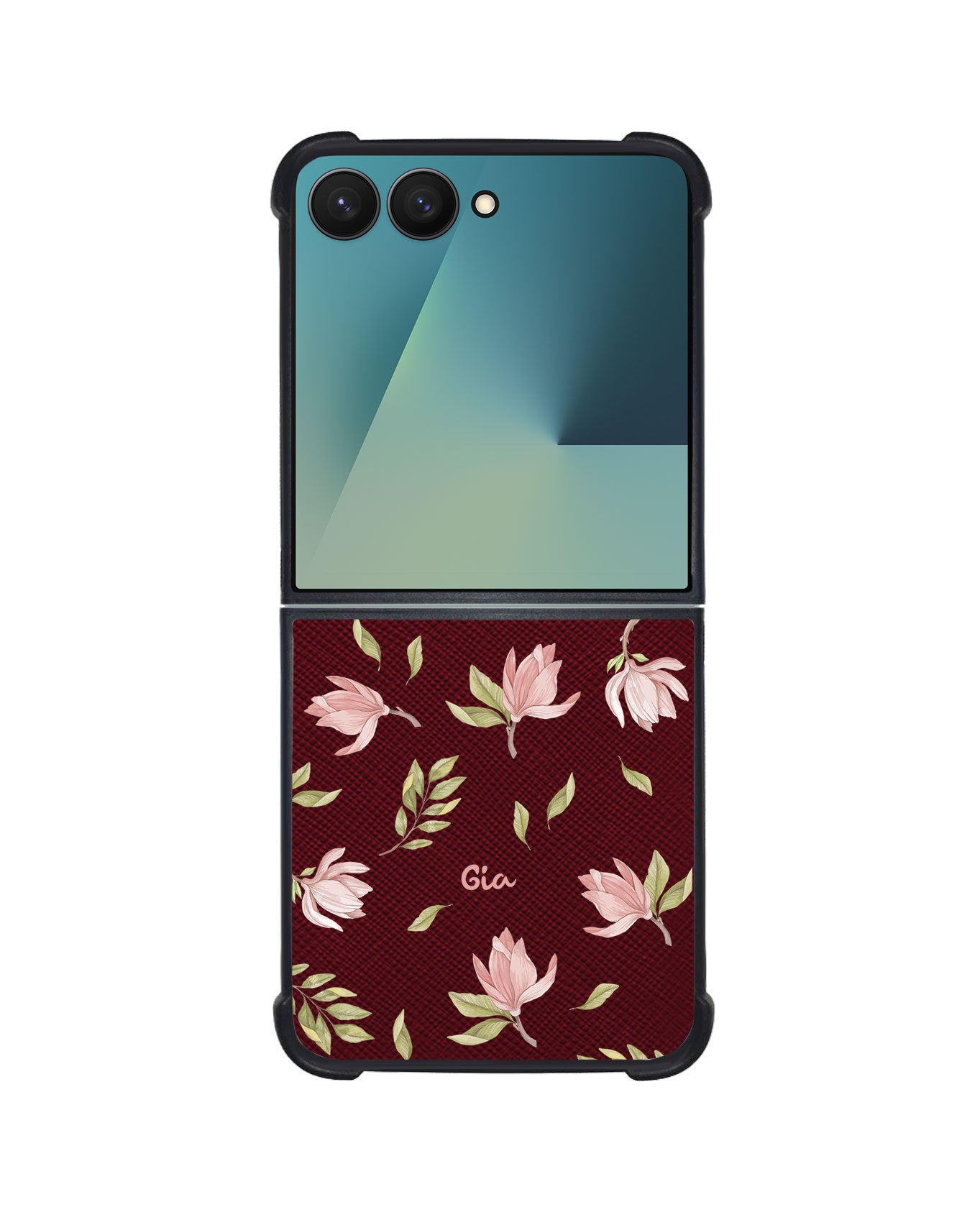 Android Flip / Fold Leather Grip - Azalea
