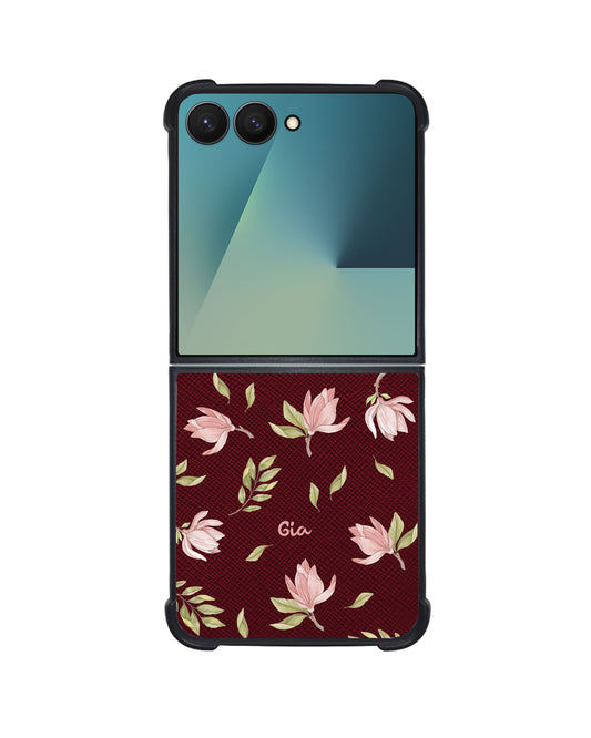Android Flip / Fold Leather Grip - Azalea