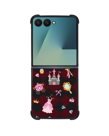 Android Flip / Fold Leather Grip - Little Princess