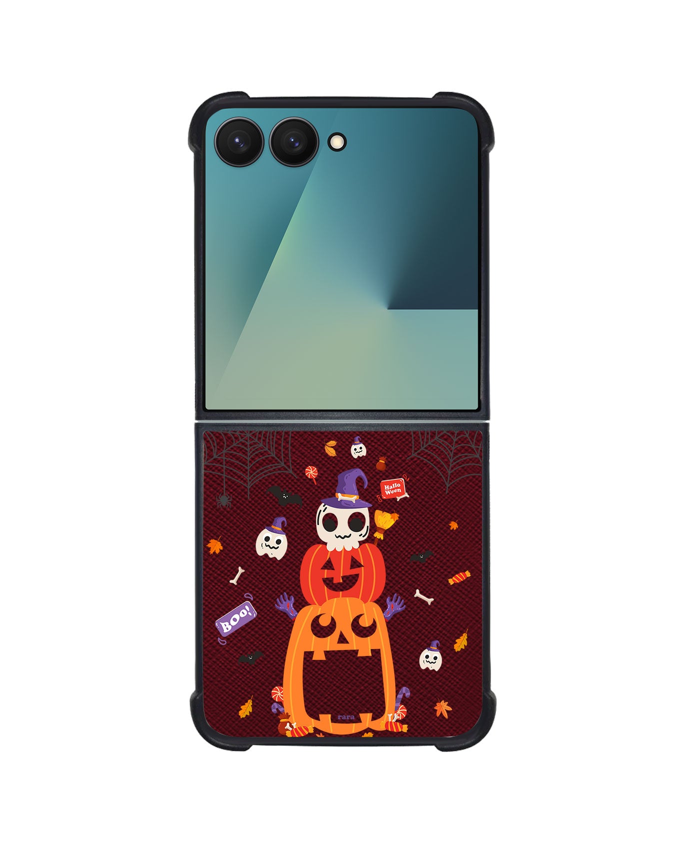 Android Flip / Fold Leather Grip - Halloween