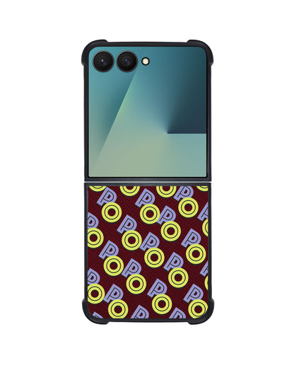 Android Flip / Fold Leather Grip - Initial Monogram 2.0