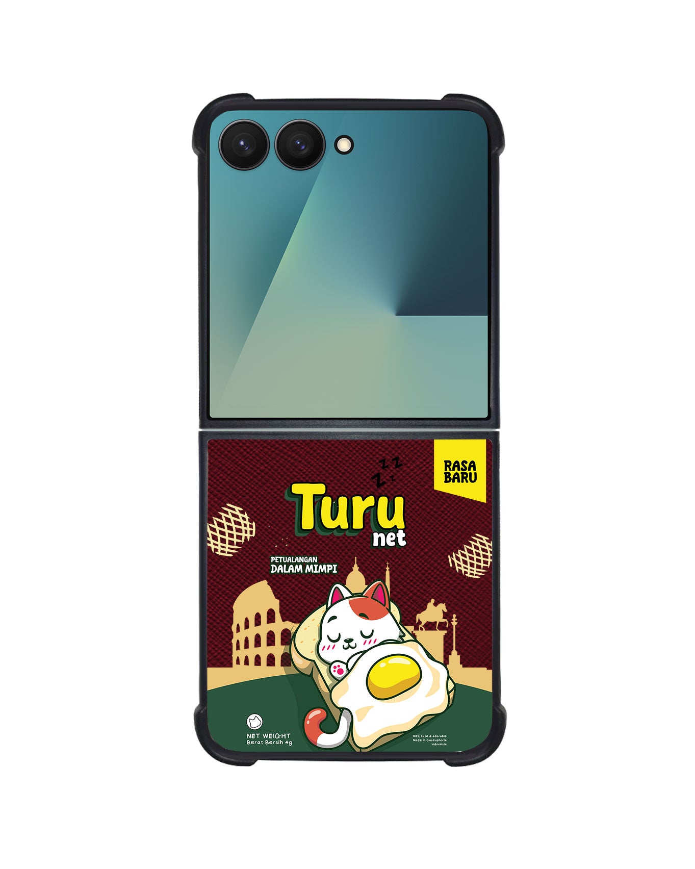 Android Flip / Fold Leather Grip - Turu