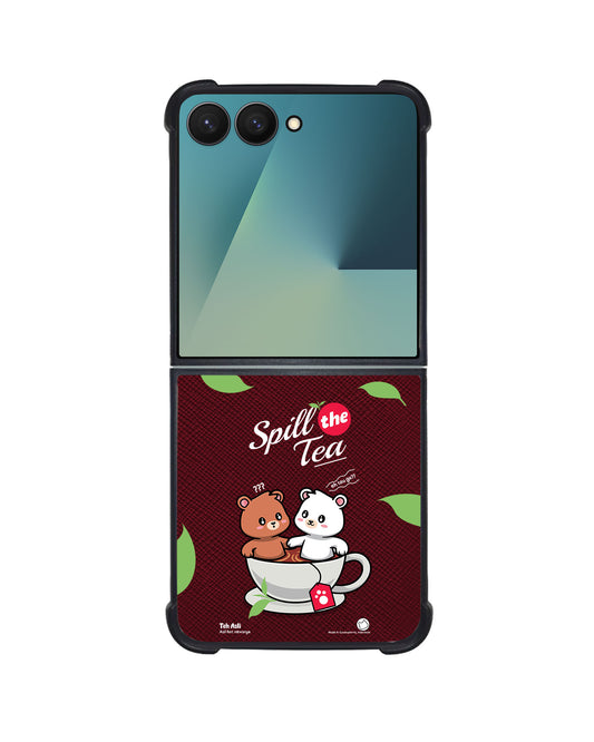 Android Flip / Fold Leather Grip - Spill the Tea