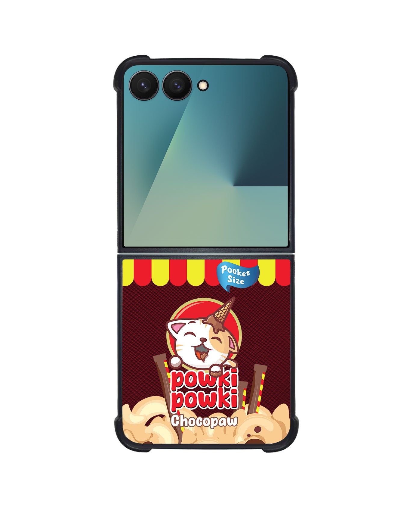 Android Flip / Fold Leather Grip - Powki Powki