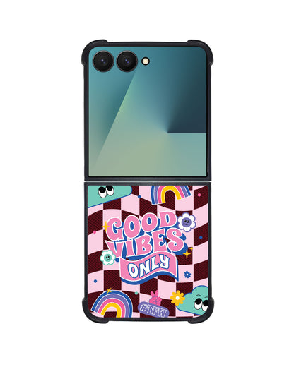 Android Flip / Fold Leather Grip - TFW (Good Vibes)