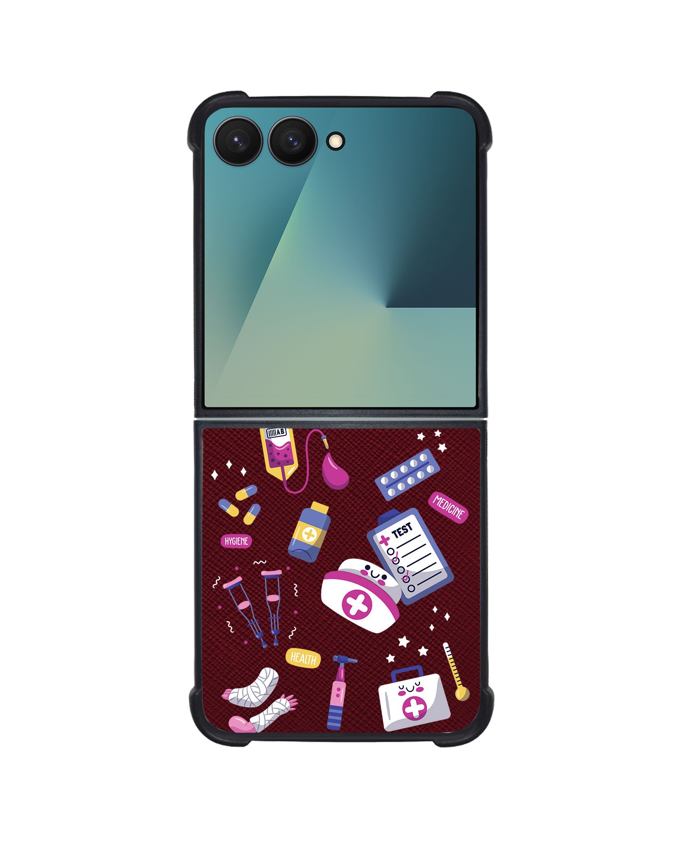 Android Flip / Fold Leather Grip - Nurse