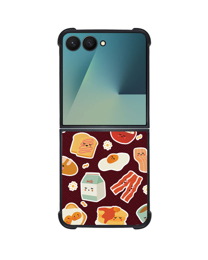 Android Flip / Fold Leather Grip - English Breakfast