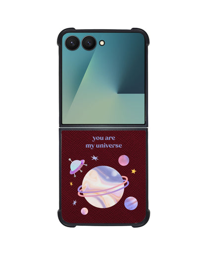 Android Flip / Fold Leather Grip - My Universe
